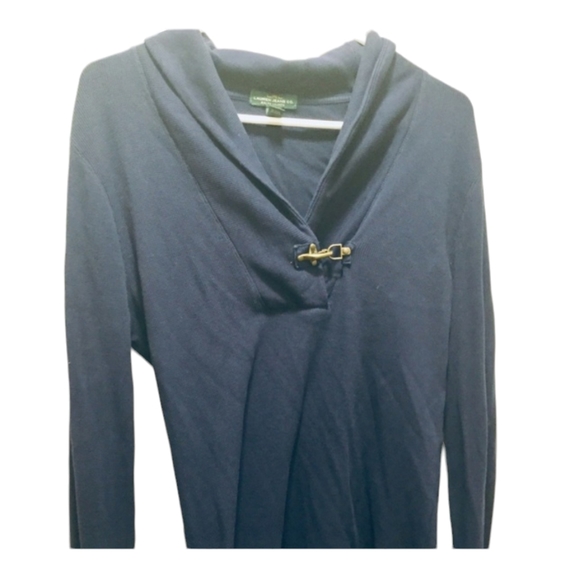Ralph Lauren Ralph womens size large navy blue long sleeve sweater - Picture 1 of 2